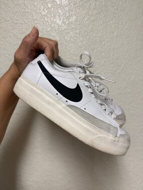 NIKE Blazer Low Platform Sneakers Size 6.5